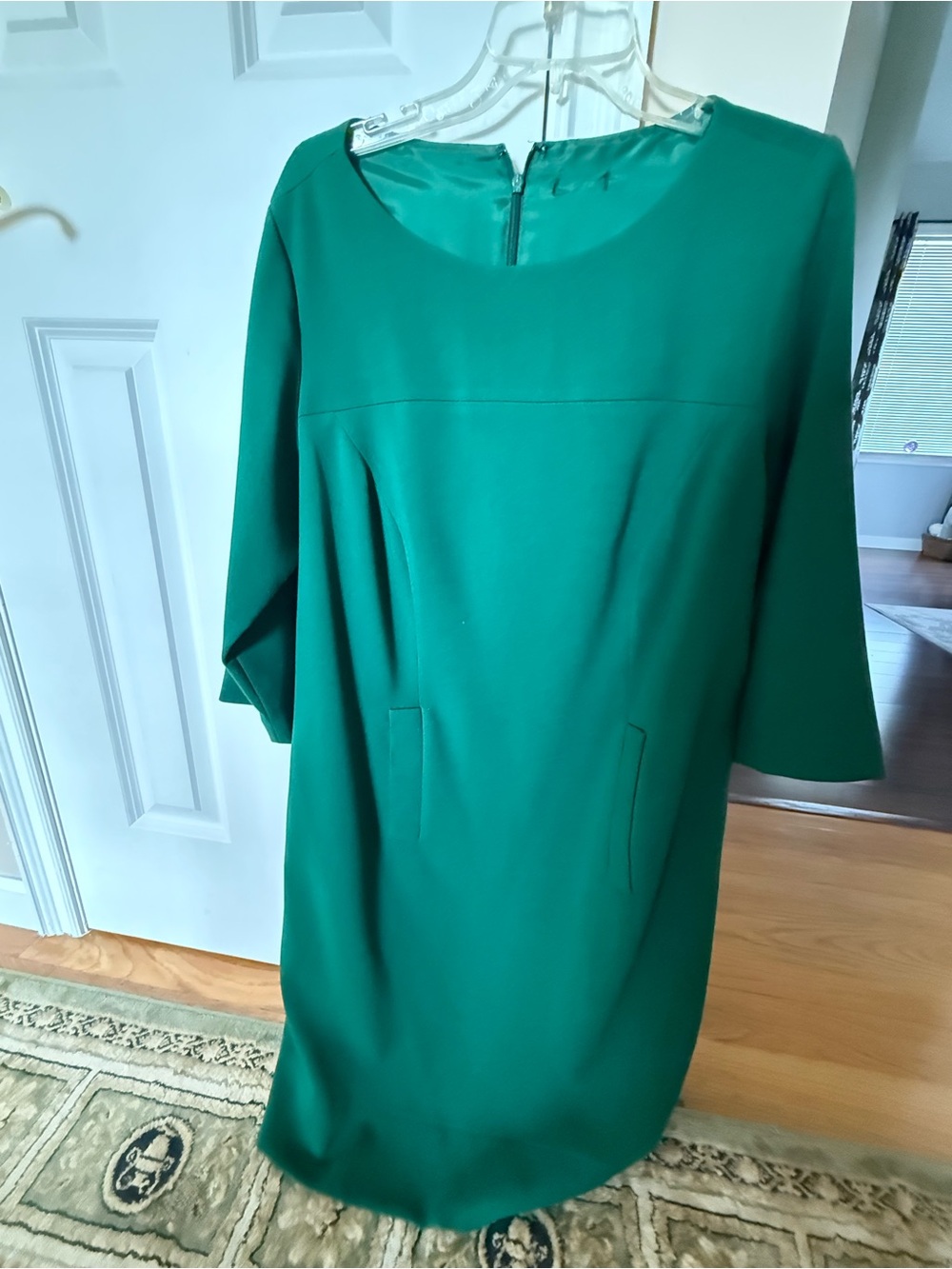 Classic Green Shift Dress